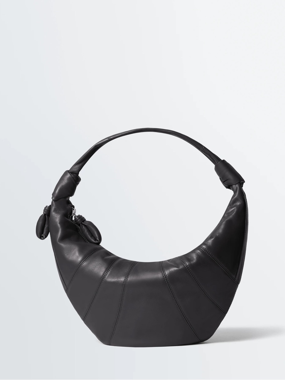 NWT Lemaire Fortune Croissant Bag Large - dark chocolate
